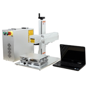 Mini fiber laser engraving cutting machine