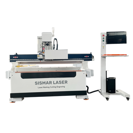 1325 stainless steel mirror laser sand blasting machine