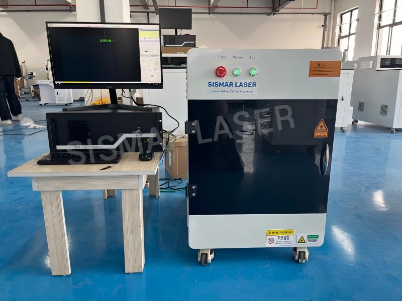 3D crystal laser engraving machine front view