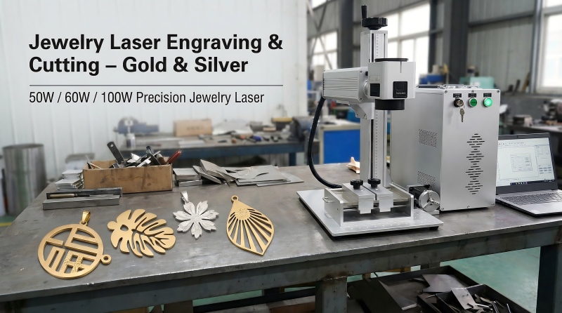 Mini Fiber Laser Detached Desktop Design