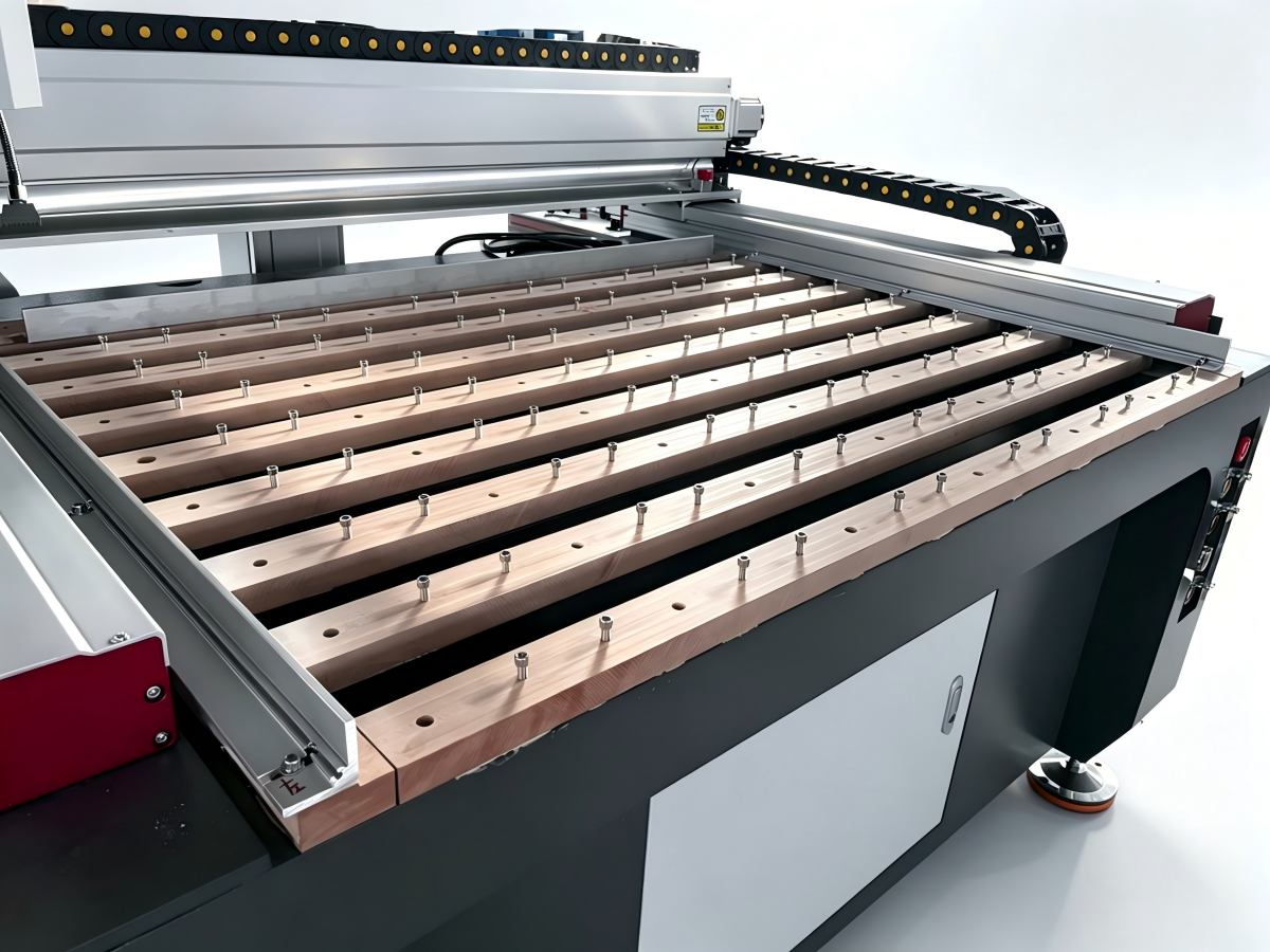 1200×800mm compact mirror laser sandblasting machine full view
