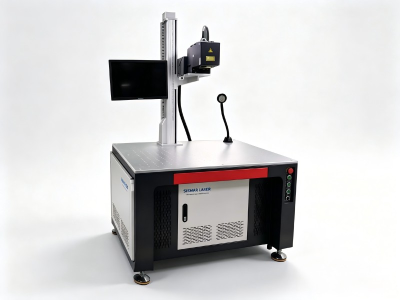 3D large format dynamic fiber laser marking machine for big parts