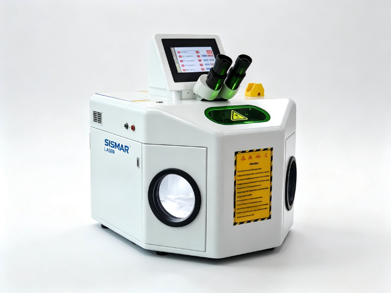 Benchtop jewelry laser welding machine