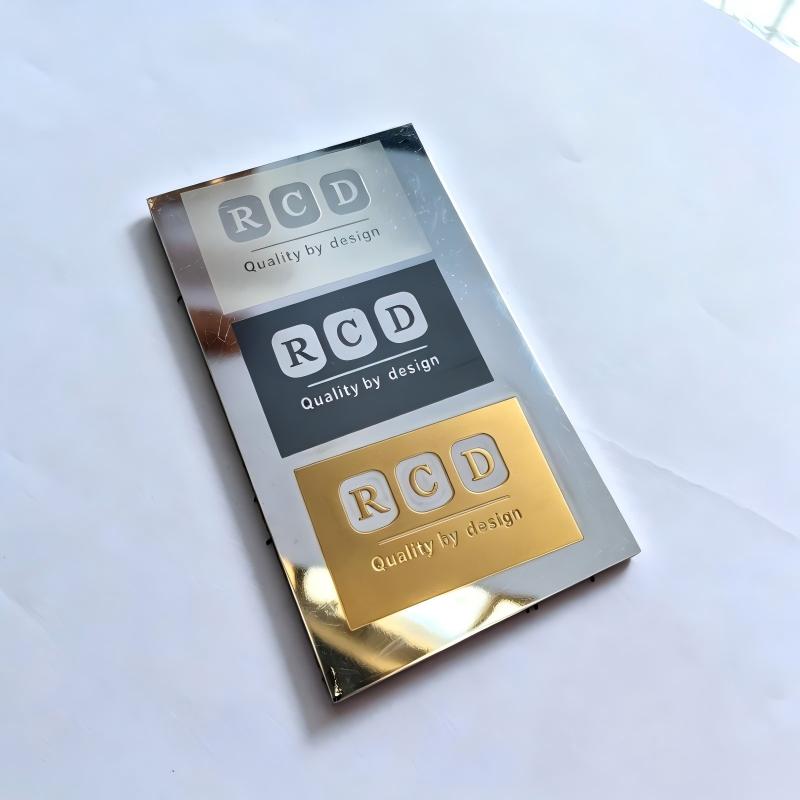 Black marking on a metal part with fiber laser