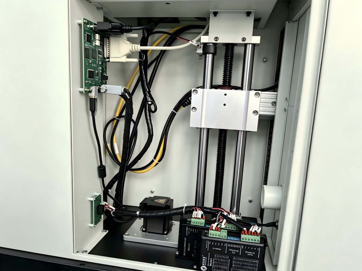Electric lifting column height adjustment