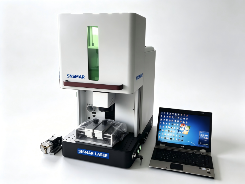 Enclosed mini cover fiber laser machine