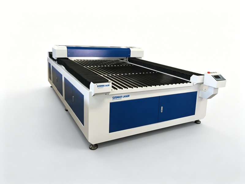 Large format flatbed CO2 laser cutting machine for acrylic sheets