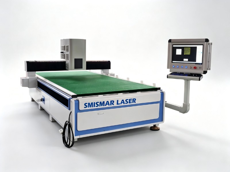 Large format flatbed glass laser inner engraving machine