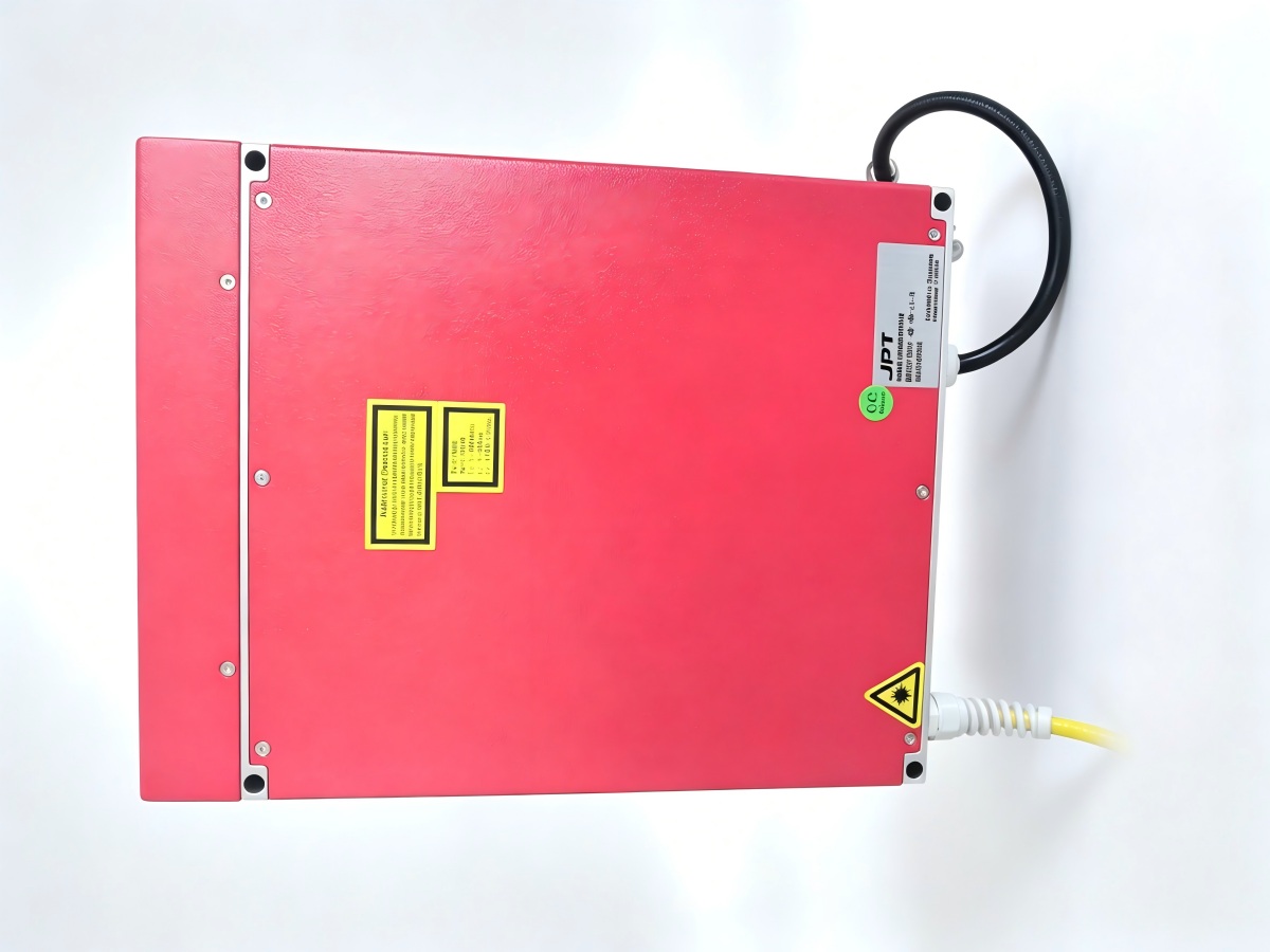M7 60W laser source on the stainless steel laser sandblasting machine