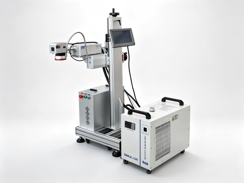 High-speed UV flying laser marking machine for PP hollow sheet