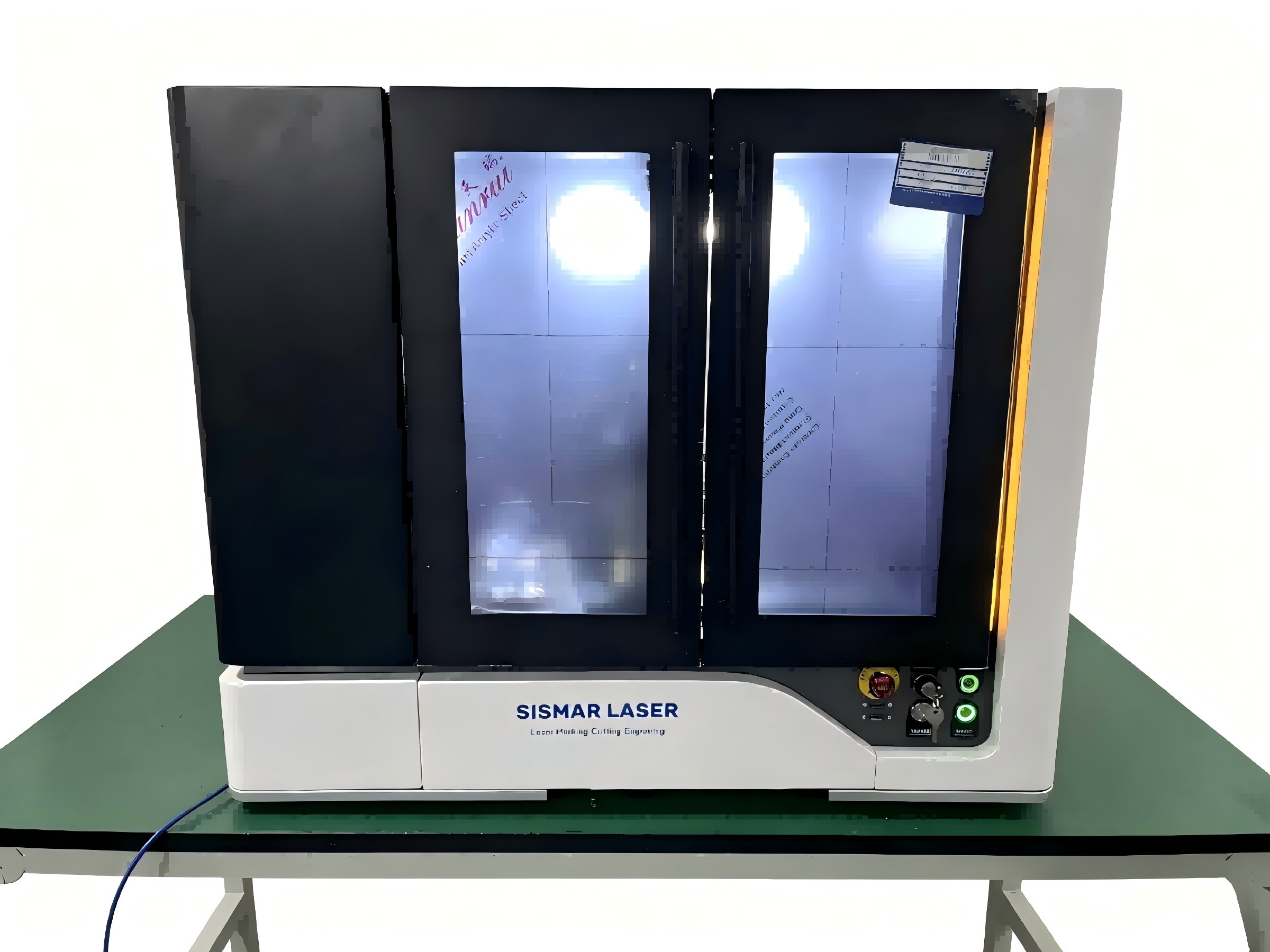 200x300mm fiber laser cutting machine front view