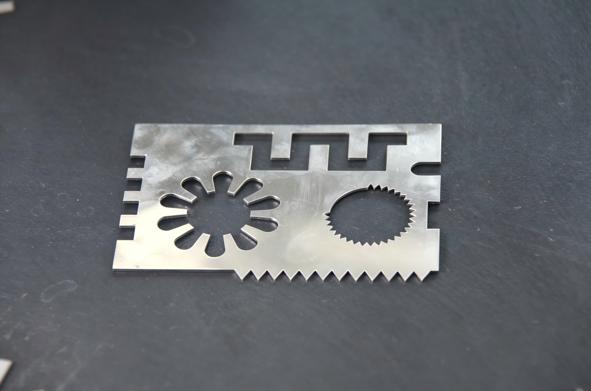 Stainless steel tags cut by Sismar fiber laser cutter
