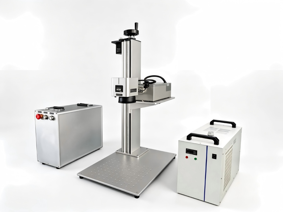 Mini UV laser seashell cutting machine, compact desktop model