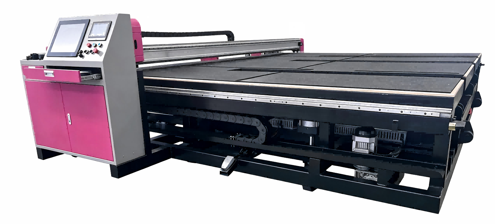 SL-AG3325 automatic glass loading and cutting machine, full view
