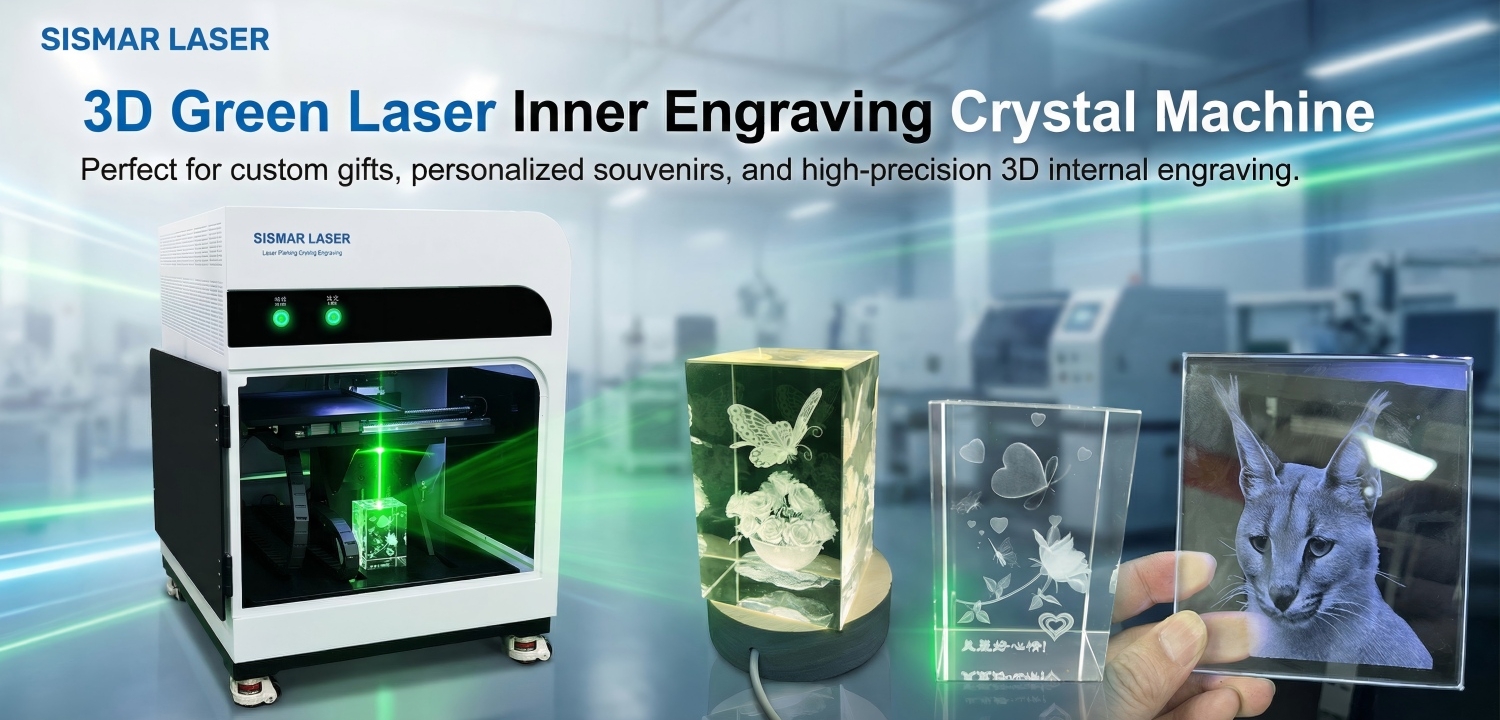 3D crystal laser inner engraving machine