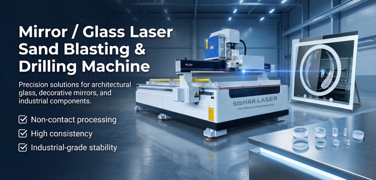mirror laser sand blasting machine